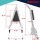 thumbnail image 4 of Barra sissy genérica desmontable con almohadilla trasera de 56 cm para Harley, 4 of 7