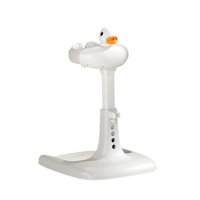 Magideal - Soporte De Ducha Para Bebé, Soporte De Bañera De Pie, Antideslizante, Suave, Ergonómico, Estable, Mesa De Baño Para Bebé Recién Nacido Gris