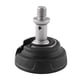 thumbnail image 5 of Almohadilla de pie de goma universal, alfombrilla de pie giratoria antideslizante de acero inoxidable de 3/8 "para accesorios de patas de trípode , estilo c, 5 of 5