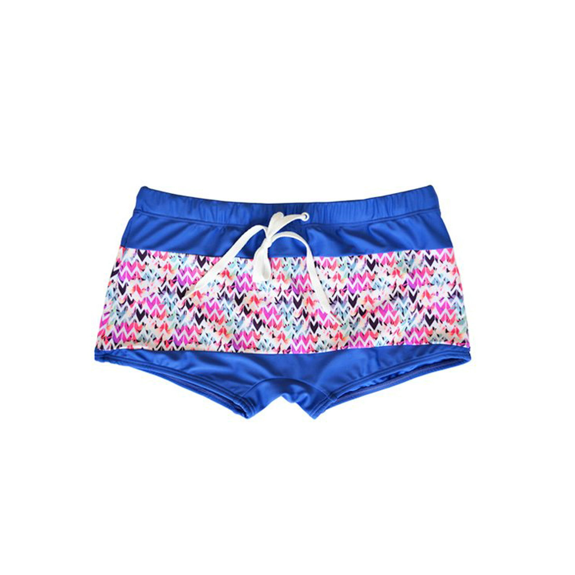 Samia - Short Tipo Bóxer Para Hombres Estampado Rosado Xl