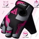 thumbnail image 5 of Guantes para Levantamiento de Pesas RDX Medio Dedo Antideslizantes con Acolchado, 5 of 9