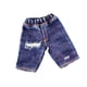 thumbnail image 2 of 1/12 Muñeca Masculina Pantalones Cortos De Mezclilla Niños Juego De Simulación Para Figuras De Acción Masculinas De 6 Pulgadas Azul Con Agujeros, 2 of 3