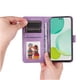 thumbnail image 2 of Funda tipo cartera FOXDOCK para Huawei Nova 12 , diseño girasol en relieve, cuero PU, cierre magnético, soporte y tarjetero, 2 of 5