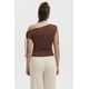 thumbnail image 3 of Polera Mujer Ajustado Nudo Café Oscuro, 3 of 4