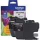 thumbnail image 5 of Cartuchos de tinta Brother LC3013 de alto rendimiento negros, paquete de 2, 5 of 8