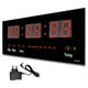 thumbnail image 2 of Reloj Digital Led Pared Hora Fecha Temperatura 47x23x3cm, 2 of 3