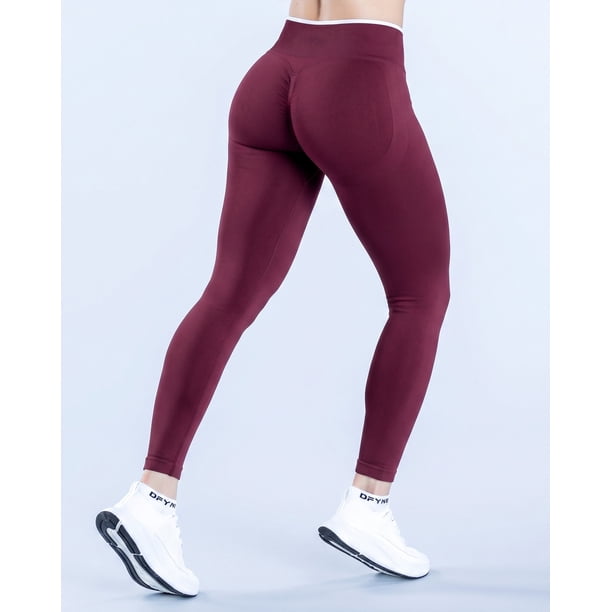 Leggins Training Mujer Bicolor Pretina Alta Estilo Moderno - YJ347