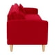 thumbnail image 5 of Sofa New Retro 3CG Felpa 05 Rojo, 5 of 6