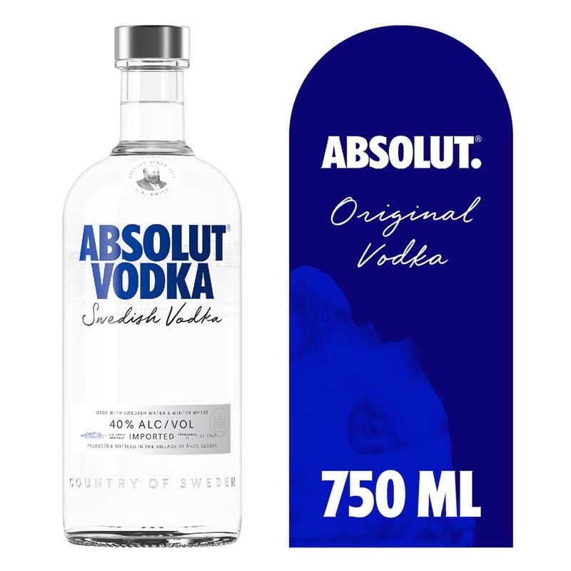 Vodka Original 40° Botella 750 cc Absolut