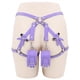 thumbnail image 1 of 1pc Adjustable Red PU Leather Sex Restraints Handcuffs and Thigh Bondage Harness for Couples - Securely Restrain Your Partner for BDSM Play, 1 of 3