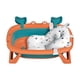 thumbnail image 1 of Bañera Plegable Tipo Cangrejo con malla y juegos Naranja, 1 of 6
