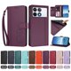 thumbnail image 4 of Funda Cartera Trébol para Xiaomi Poco F6 Pro con Ranuras Tarjetas y Carga Inalámbrica Violeta, 4 of 6