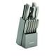 thumbnail image 1 of Juego de bloques de cuchillos Farberware de acero inoxidable estampado, 15 piezas, 1 of 3