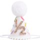 thumbnail image 1 of Sombrero de Cumpleaños LINGANA Donut 1/2 con Brillo Dorado, 1 of 9