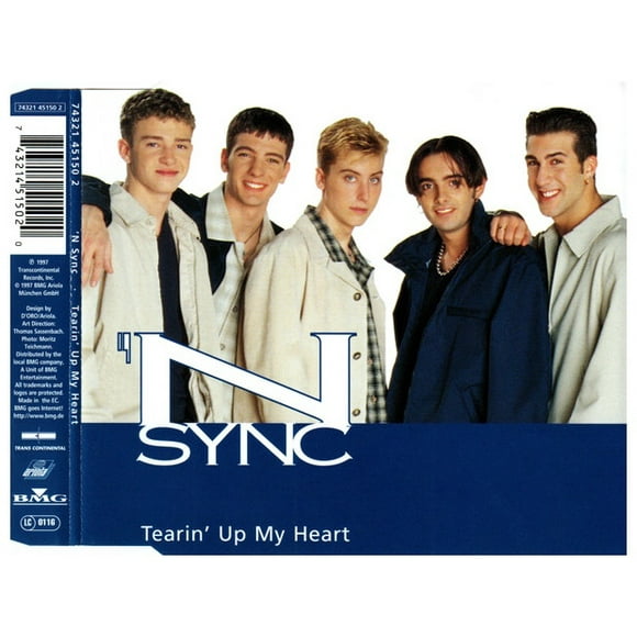 N Sync Tearin Up My Heart Cd Single Usado