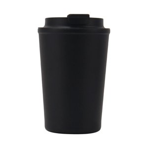 Magideal - Taza De Café De Viaje Taza De Café Taza De Viaje Aislada Reutilizable De Acero Inoxidable Con Tapa Para Té, Leche, Café, Bebidas Frías Y Calientes Negro