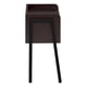thumbnail image 4 of Mesa auxiliar Monarch Specialties I 3593 de metal, café y negro, 4 of 9