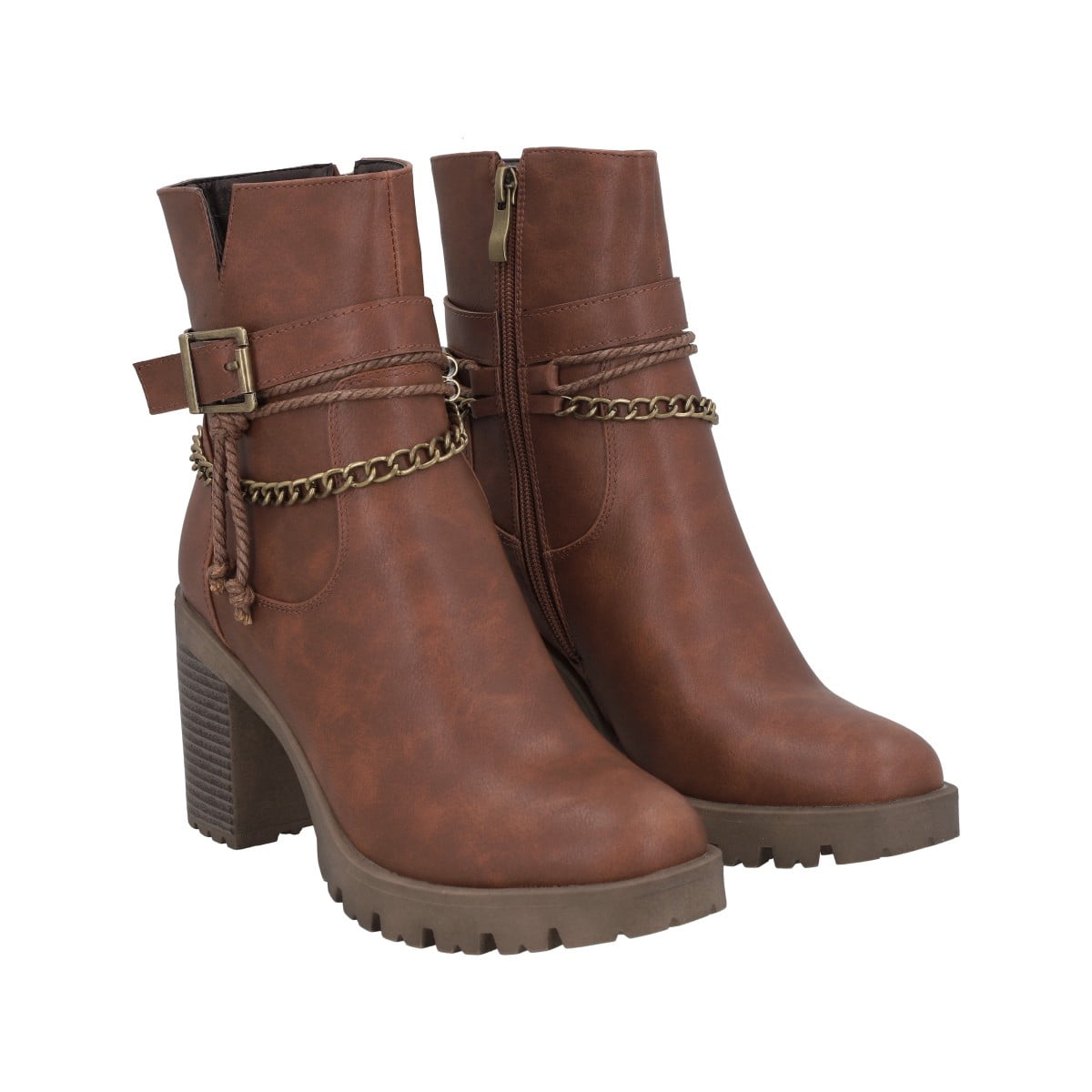 Bota Mujer Café Alison Police | Lider