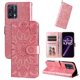 thumbnail image 1 of Funda tipo cartera FOXDOCK para Realme 9 Pro , diseño girasol en relieve, cuero PU, cierre magnético, soporte y tarjetero, 1 of 5