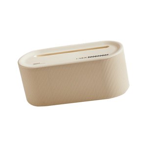 Bothyi - Caja De Gestión De Cables, Cubierta Protectora Oculta Para Cables De Ordenador, Ordenadores Domésticos, Color Blanco