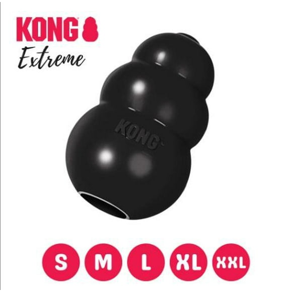 Kong Extreme Juguetes Rellenable X-large Xl Perros Negro