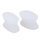thumbnail image 1 of 2Pcs Toe Bunion Separator Corrector Alisador Gel Alivio Del Dolor Para Unisex M White, 1 of 5