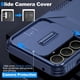thumbnail image 5 of Funda Resistente para Samsung Galaxy A35 5G con Tapa Deslizante y Protección Militar Azul, 5 of 5