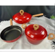 thumbnail image 5 of Juego De Batería Wok Olla Sartén 5 Piezas Roca Volcánica, 5 of 8