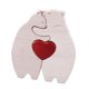 thumbnail image 4 of Bear Family Wooden Art Puzzle De Madera Rompecabezas De Rompecabezas Para Mamá Padres 2 Osos, 4 of 5