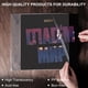 thumbnail image 5 of Fundas para discos de vinilo vivinin pack de 50, 32 × 32 cm, 4 mil, transparentes, 5 of 8