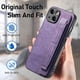 thumbnail image 3 of Funda Protectora con Correa para iPhone 15 Resistente a Golpes Morado, 3 of 6
