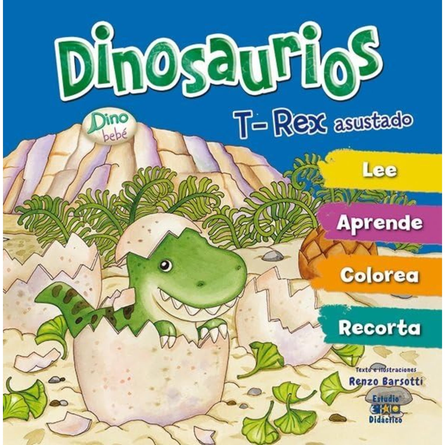 Edimat Libros - T-rex Asustado -dino Bebe