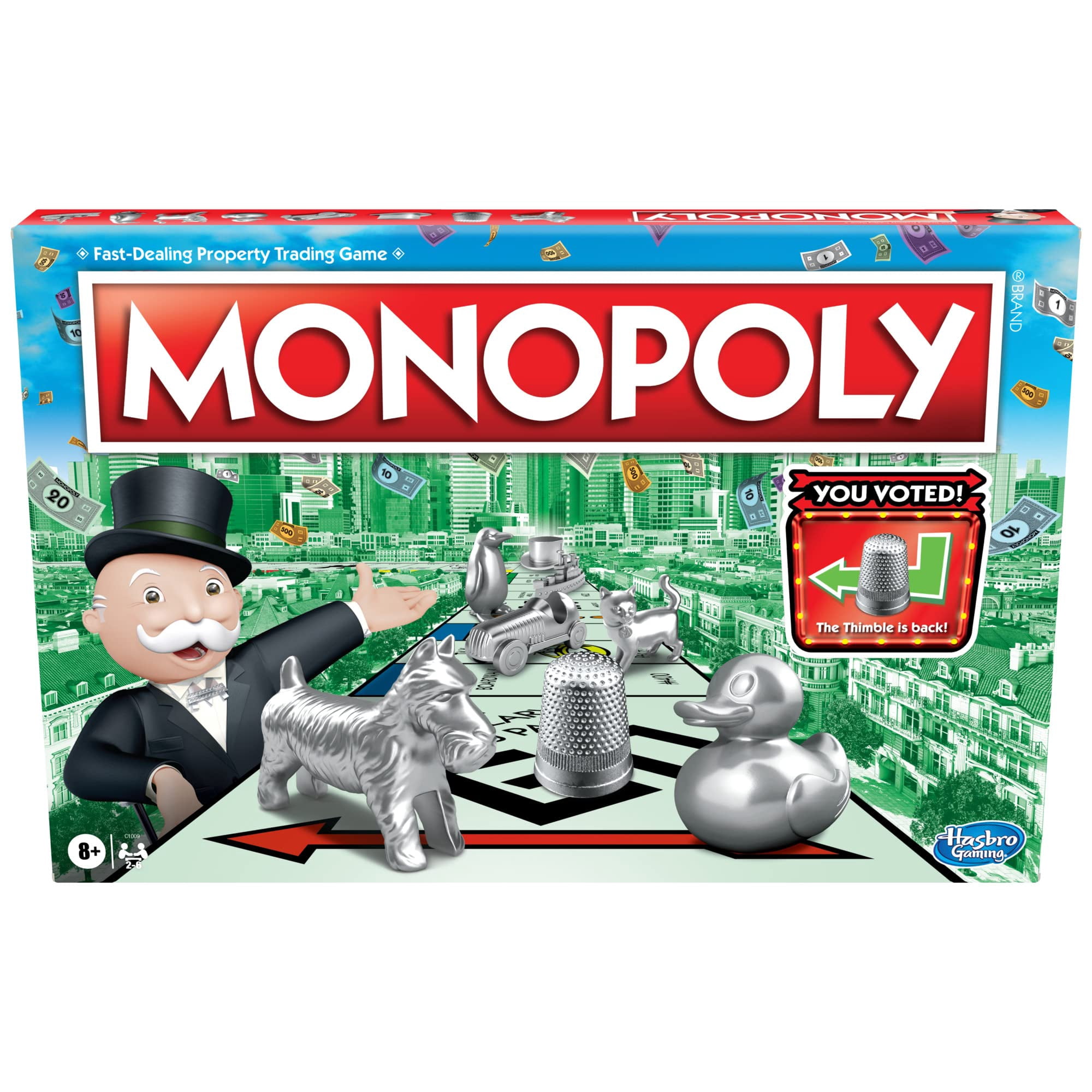 Juego De Mesa Monopoly Family Para 2 A 6 Jugadores Y Niños Mayores De 8 Años