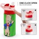 thumbnail image 4 of El Show de Porky PigBotella de Agua con Tapa Pop Top de Un Toque, Acero Inoxidable, a Prueba de Fugas, para Deportes, Botella Infantil rosa 12 oz, 4 of 6