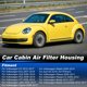 thumbnail image 3 of Unique Bargains 1K0819422B Cubierta de Filtro de Aire de Cabina para VW CC 2012-2017 para VW Eos 2007-2016, 3 of 7