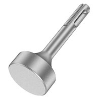 Magideal - Brocas Para Varilla De Tierra, Broca Conductora Para Varilla De Tierra, Convertidor De Varilla De Perforación, Varilla De Conexión A Tierra Duradera Y Mango Redondo 35Mm