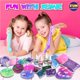thumbnail image 5 of Slime Kit FUN KIDZ Fluffy Unicorn Cloud para niñas mayores de 6 años, 5 of 9