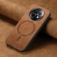 thumbnail image 4 of Magnetic Slim Case for Realme 12 Pro Plus 5G with Camera Guard & Anti-Scratch Back Brown, 4 of 5