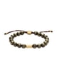 thumbnail image 1 of Pulsera Fossil Galaxy Beads con cierre deslizante de pirita gris, 1 of 5