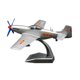 thumbnail image 5 of Modelo De Avión P51 De Simulación A Escala 1:48 Con Base De Exhibición Para El Hogar, La Oficina Y El Dormitorio, Color Rojo, 5 of 5