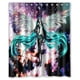 thumbnail image 1 of Cortina de ducha Miku, juego de cortinas de baño con ganchos, tamaño 60 x 72 pulgadas, 1 of 3