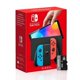 thumbnail image 1 of Modelo OLED de Nintendo Switch con Joy-Con SD de 32 GB en azul neón/rojo, 1 of 6