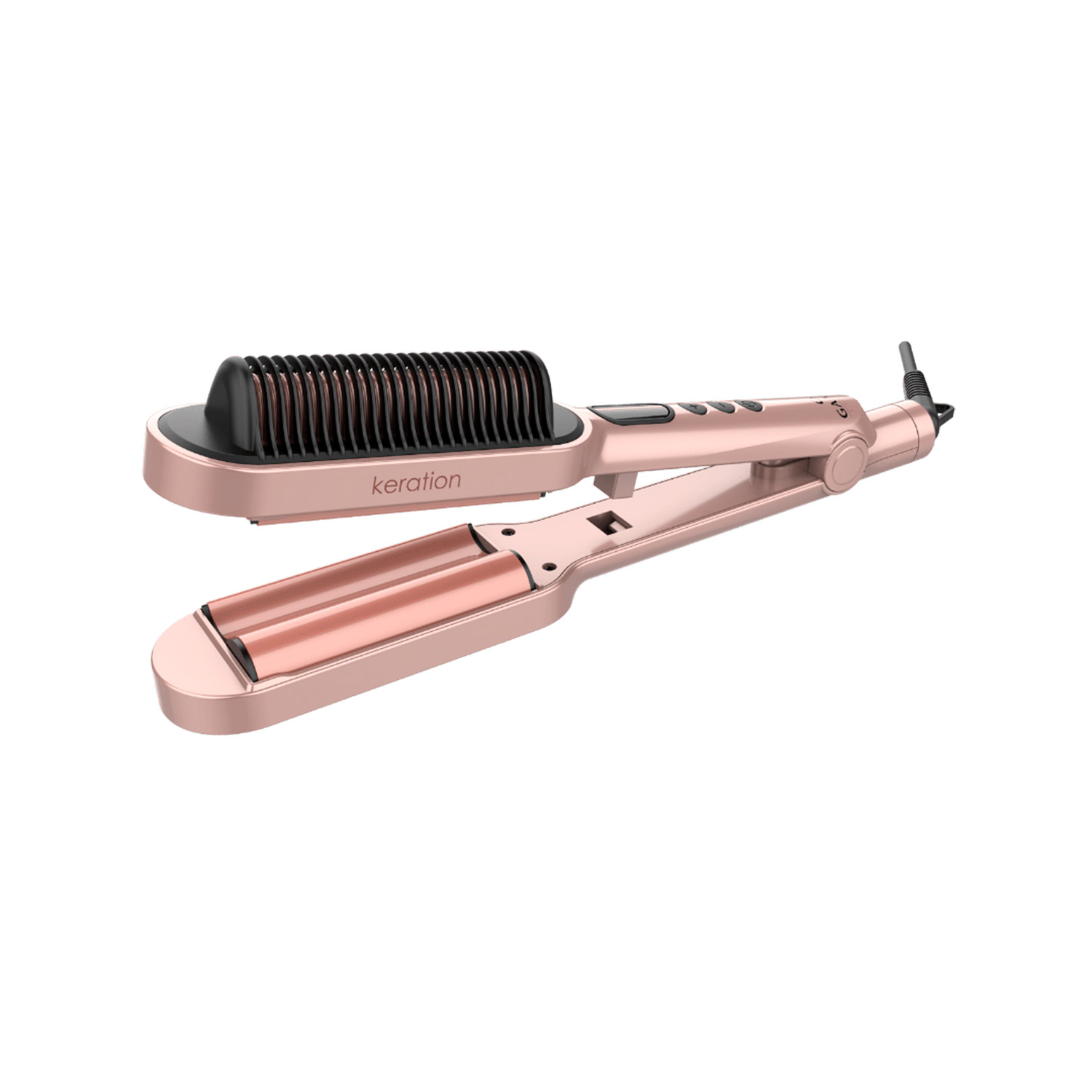 Alisador Gama 2 En 1 Waver & Brush