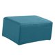 thumbnail image 5 of Stretch Ottoman Puf Cover Reposapiés Taburete Slipcover Protector Verde Oscuro, 5 of 5