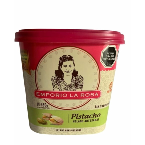 Helado Pistacho Pote, 550 gr
