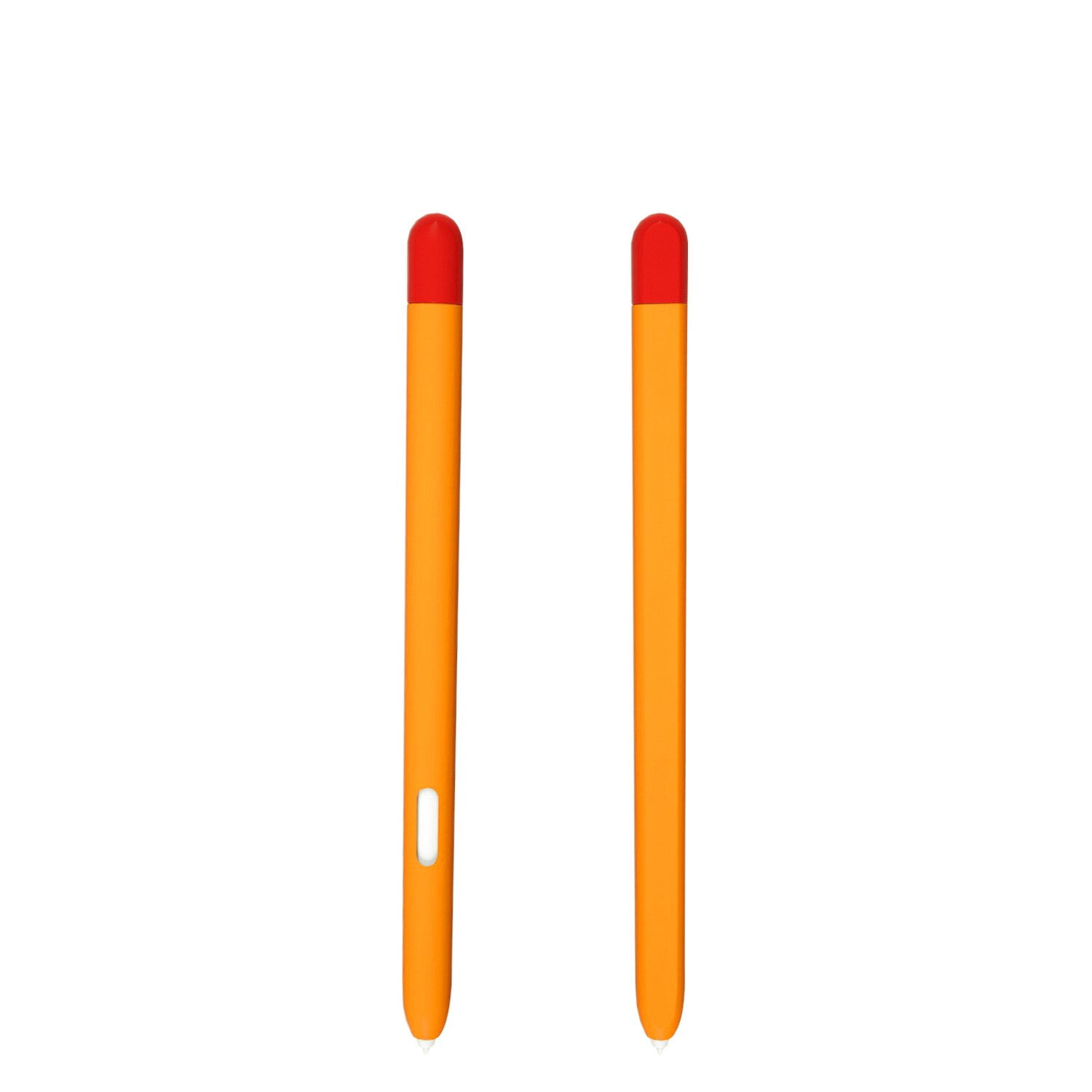 Genérico - Protector Silicona Lápiz S-pen Para Samsung Galaxy Tab S6 Lite Naranjo