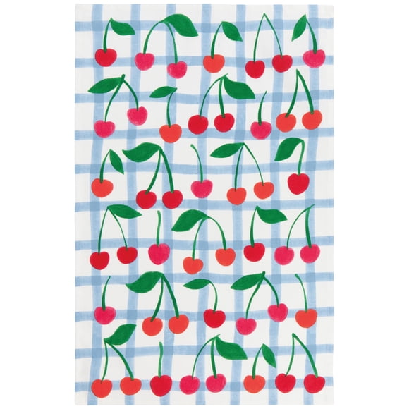 Toalla Danica Jubilee 46x71 cm con estampado de cereza 100% algodón