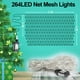 thumbnail image 2 of Luces de red navideñas YAOZHOU 264 LED rojas de 3 x 2 m para exteriores, 2 of 3