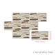 thumbnail image 1 of 6 Sheets, Stone Pattern Wall Paper, 3D Stone Peel And Stick Wall Tile Sticker, Kitchen Self-adhesive Faux Stone Wall Panels Stone Wall Decor Waterprof, Room Decor, Home Decor, 1 of 2