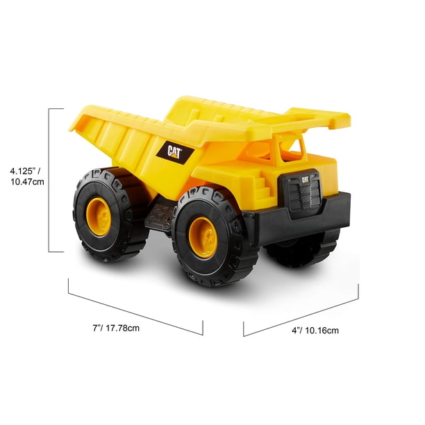 CatToysOfficial Set De Vehículos De Construcción – Camión Volquete Y Excavadora De 38 Cm Con Partes Móviles, Juguete Para Niños De 3 Años En Adelante